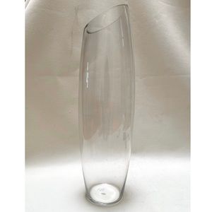 Tall Slant Rim Vase